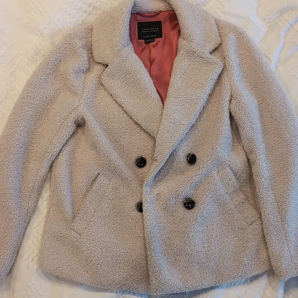 Sanctuary free spirit plush teddy coat - Picture 2 of 6